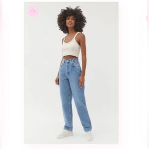 BDG Urban Outfitters High Rise Baggy Jeans Women’s Size 30” Light Wash